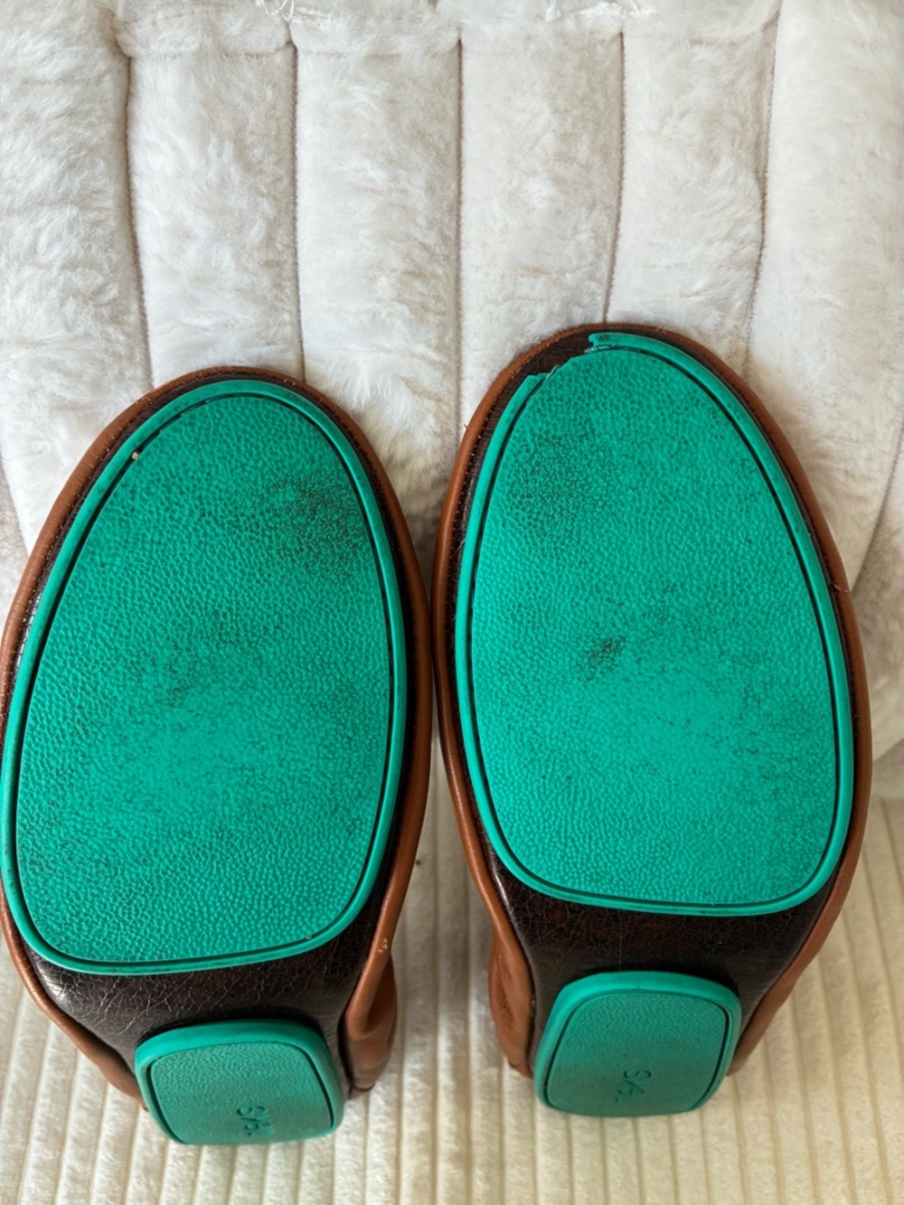 Host Pick🎉 Tieks Chestnut Leather Ballet Flats - Picture 6 of 7
